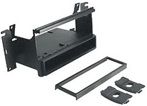 Scosche MI3013B Compatible with 1995-02 Mitsubishi Eclipse DIN w/Molded Pocket Dash Kit Black