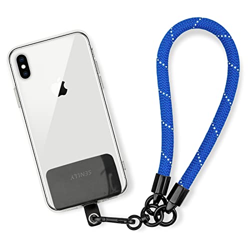 SENLLY Cordón Correa en la Muñeca para Teléfono Móvil, Universal Desmontable Cuerda Lanyard, Compatible con la Mayoría de los Teléfonos Inteligentes Cover
