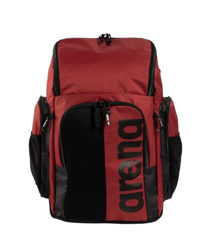 ARENA Spiky III 45 Zaino Piscina, Zaino Nuoto, Palestra, Sport e Tempo Libero, Borsa da Viaggio in Tessuto Idrorepellente con Spallacci Imbottiti, Inclusa Sacca per Indumenti Bagnati, 45 Litri