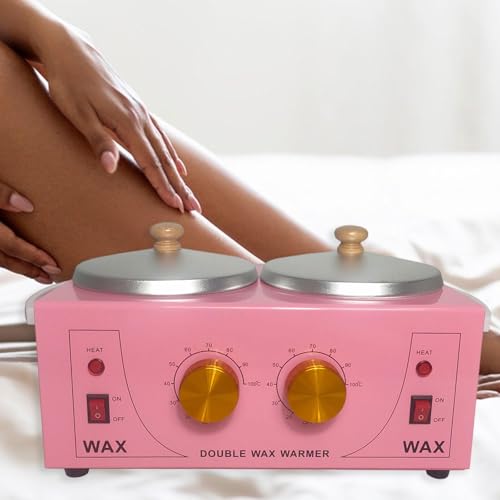 Chauffe-cire double pot 200W puissant pour une épilation sur mesure