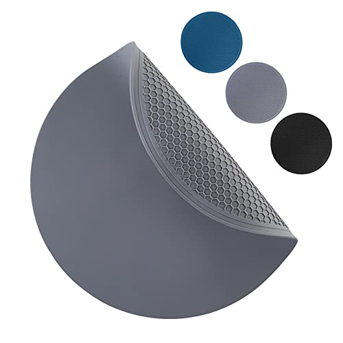 Throushine Schwanhaus Mehrzweck-Mikrowellenmatte aus Silikon (GRAU) Cover