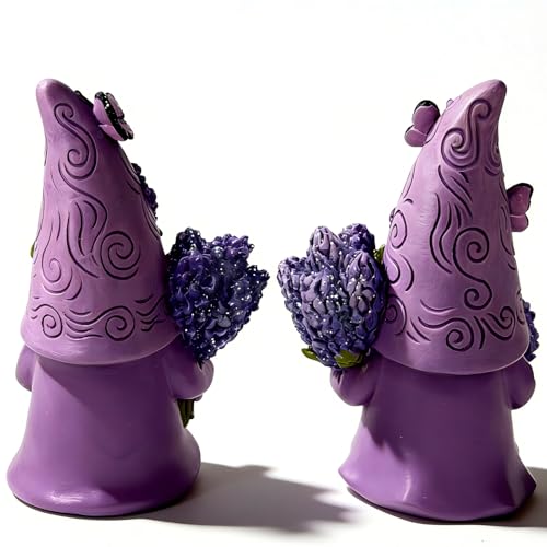 Set de Figuras Gnomo Lavanda Sueño 2 Piezas miniatura 7
