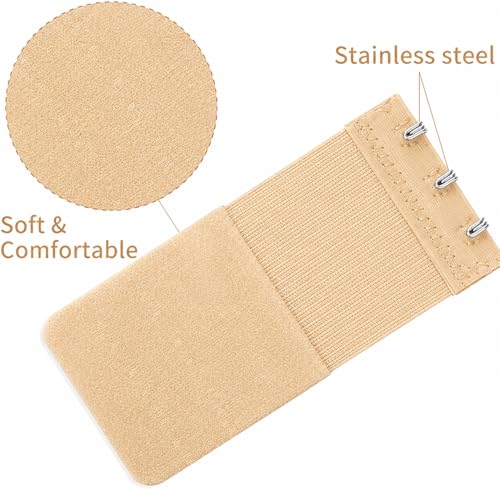 Image of SOFTSTYLE Bra Extenders for Women 3 Hook