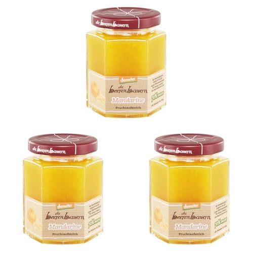 Fruchtaufstrich Mandarine 70% Frucht (Packung mit 3)