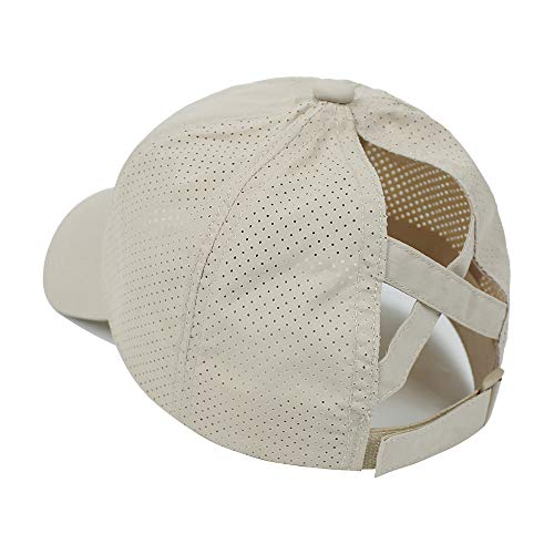 Image of Quick Dry Fit Baseball Cap - Water Repellent Sun Hat for Fishing, Running, Hiking, Golf, Surfing, Sailing, Boating