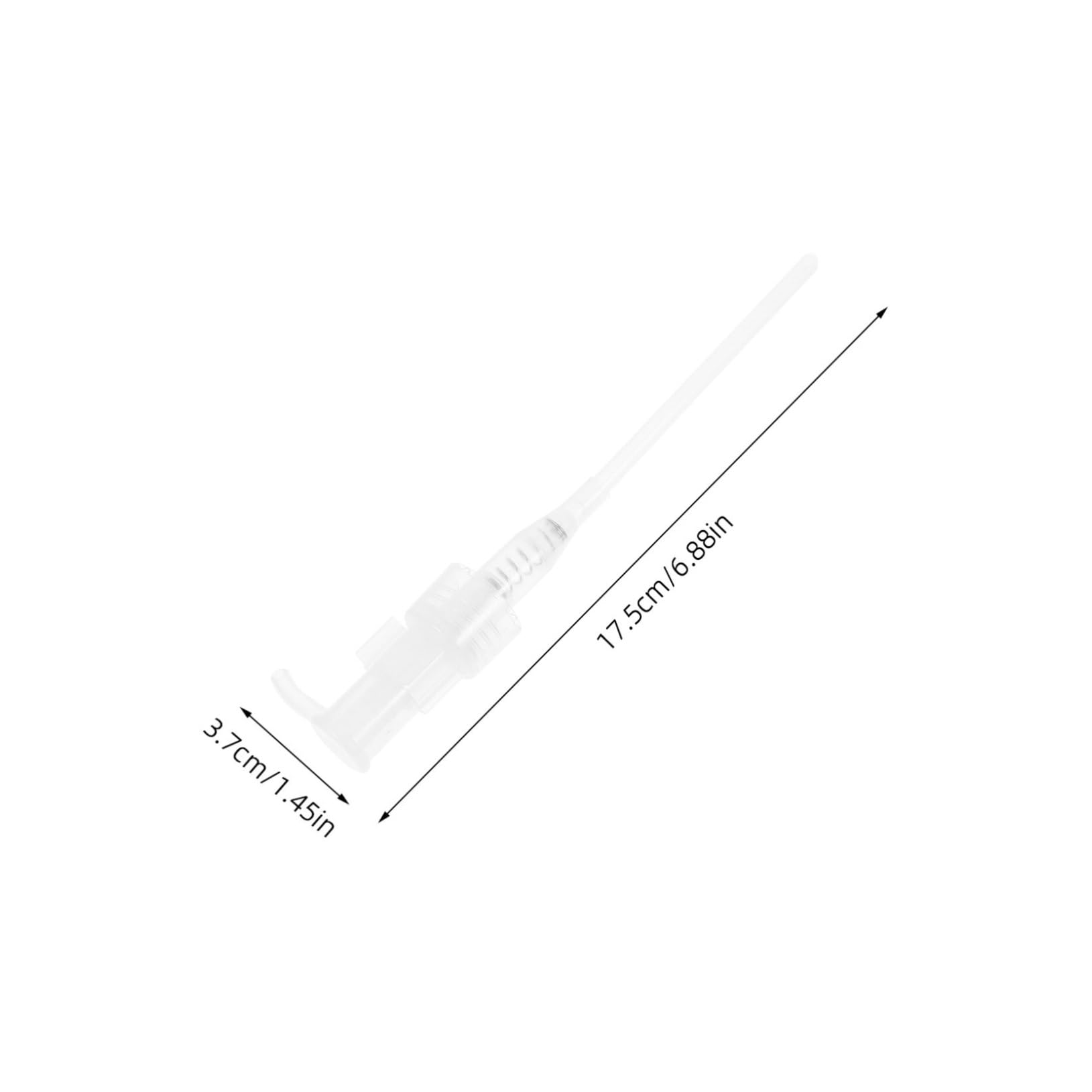 BEBEMOKO 10pcs Lotion Pump Replacement Plastic Pump Shampoo Dispenser Refillable Container Set