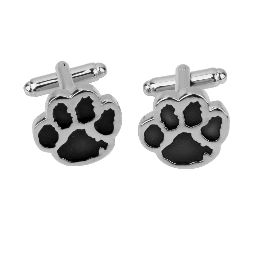Generic 1 Pair Men's Dog Animal Paw Cufflinks Shirt Cuff Links Wedding Gift-picture-56