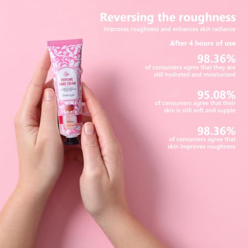 5 Pack Hand Cream Set,30ml,Gentle HandCream Lotion,Mini Hand Cream Gift Set,Gifts for Women,Mothers Day Gifts,Easter Basket Stuffers,Valentine's. - Image 3