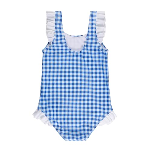 LIZENS One Piece Swimsuit for Girls Swimwear with Ruffled Children Bathing Suit2