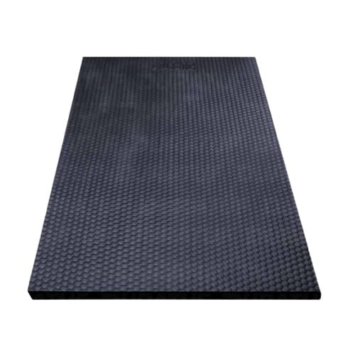 Image of HarvestEase Black Pure EVA Rubber Mat, Bige Size 8 by 5 feet, 30 mm Thick: for Cows, Bufflelos, Horses, Bulls