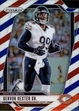 2024 Prizm NFL Prizm Red White and Blue #54 Gervon Dexter Sr. Chicago Bears Official Panini Football Trading Card in Near Mint to Mint Condition