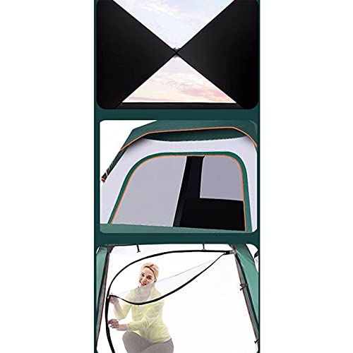 Carpa automática resistente lluvia para 3-5 personas miniatura 2