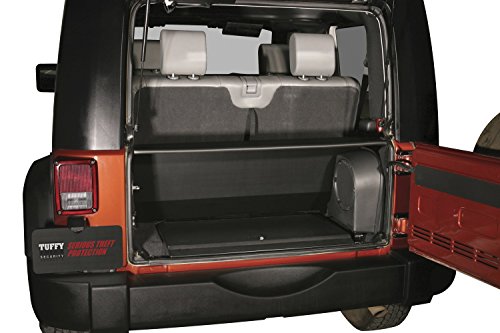 Tuffy Security Products Cargo Enclosure - '07-10 Wrangler Jk (Black) #TOP5