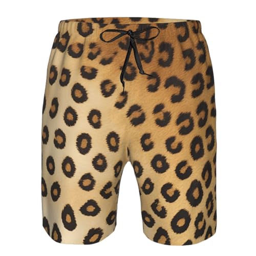Leopard Print Print Stylish Beach Shorts Swim Trunks Lightweight Breathable Summer Outdoor Activities4