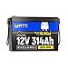 WattCycle 12V 314Ah Mini LiFePO4 Lithium Battery with Bluetooth 5.0, 200A BMS, 4.01kWh Energy, Home Backup, Low Resistance, for RV, Marine, Solar