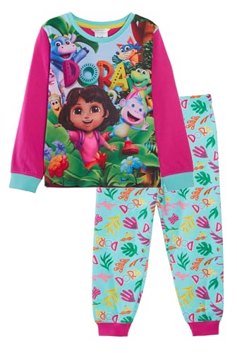 Dora Pyjama The Explorer pour filles, multicolore, 4-5 ans