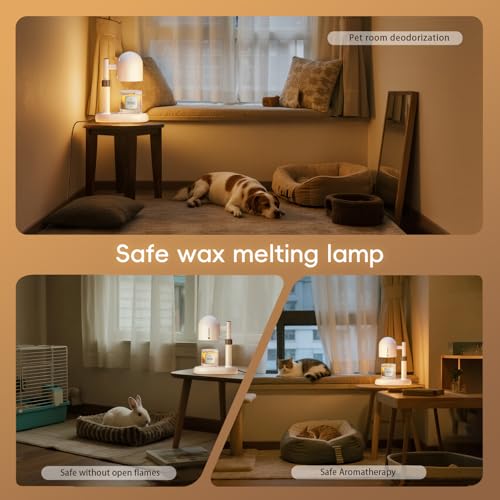 SowoyLien Candle Warmer Lamp with Timer Adjustable Height Flameless Aromatherapy Wax Melter, Cool-Touch Safe Night Light for Home Ambience by SowoyLien - Image 5