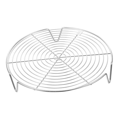 VICASKY Stainless Steel Steamer Rack for Pots Three-legged Stable Design for Steaming Baking Roasting Versatile Cooking Stand for Pressure Cookers and Stockpots