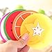 JASSINS 7 Pcs Fruit Coaster, Non Slip Silicone Heat Insulation Coasters, Cute Slice Drink Cup Mat for Bar Kitchen and Patio Tabletop