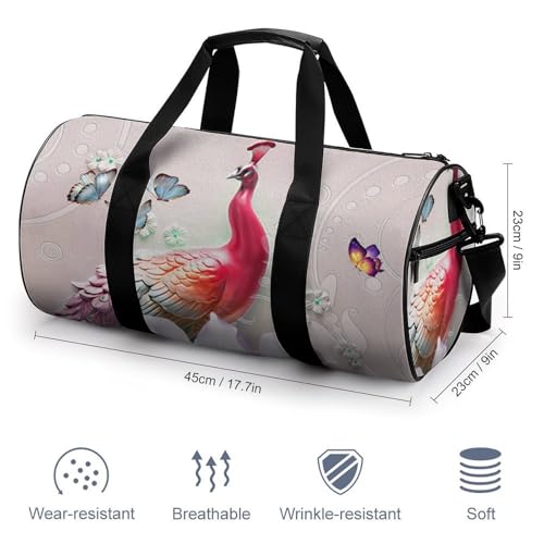 Sac de camping papillon paon compact contre le désordre - 2