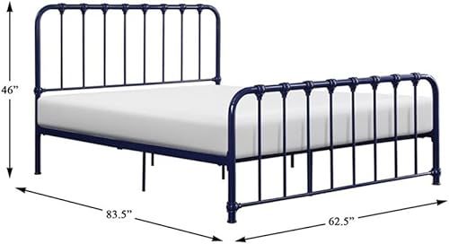 Miniatura 19 de Lexicon Leongatha Cama de metal, individual, naranja Naranja,Azul marino,Bronce oscuro