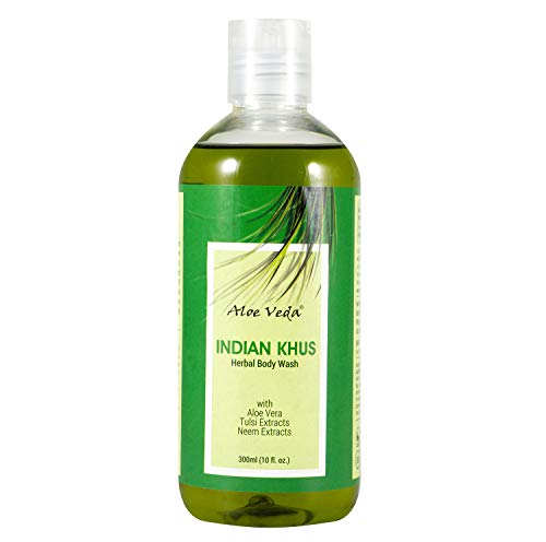 Image of Aloe Veda Body Wash and Luxury Shower Gel (Indian Khus)