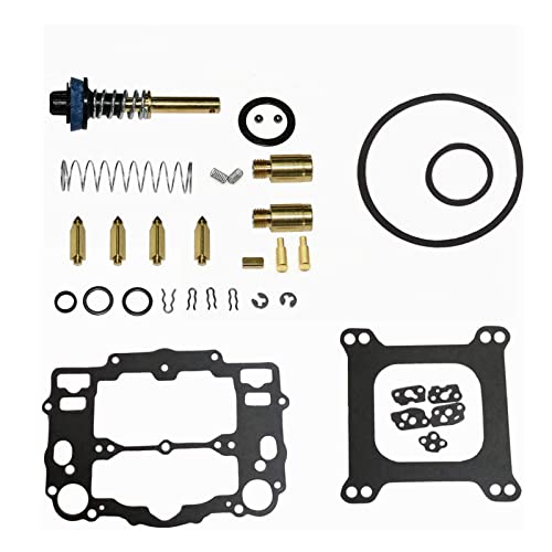 Autu Parts Carburetor Rebuild Kit Repair for Edelbrock 1400 1404 1405 1406 1407 1409 1411 fits all Automotive 500,600,650,700,750, 800 CFM 809064 for Carter 9000 series AFB Edelbrock 4 BBL