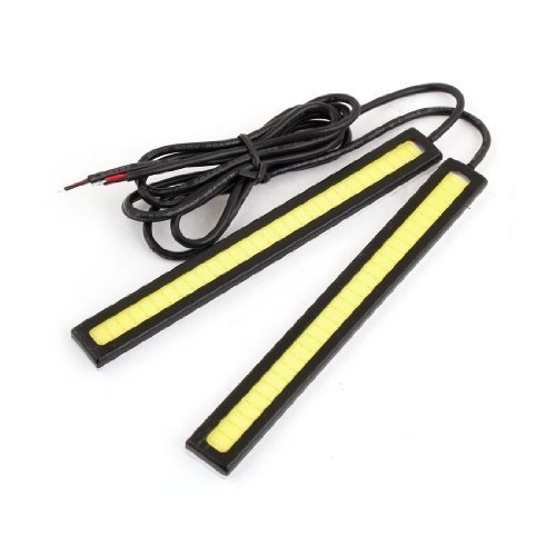 BRYGHT™ Universal Ultra Bright Daytime Running LED Lights | LED Lights Fog Light Car DRL Day Time Running Lights-White | Daytime Running Light for Cars (12V, Set of 2) For Mirage