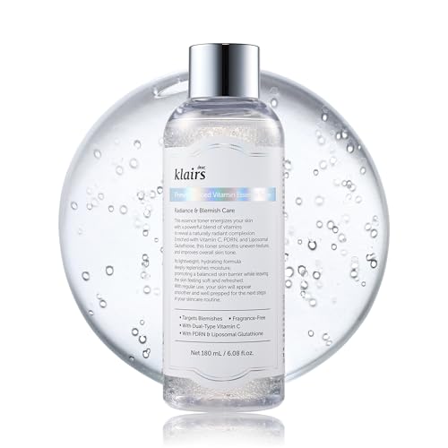 Image of Dear, Klairs Freshly Juiced Vitamin Essence Toner 180ml | Brightening & Hydrating Face Toner | Korean Skincare for Dull & Sensitive Skin