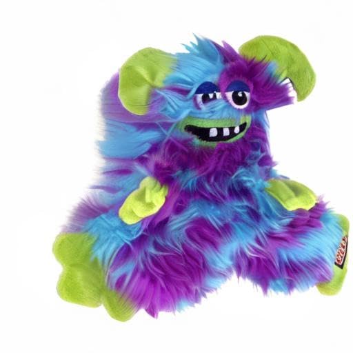 KONG Frizzle Razzle Medium - Plüschspielzeug für Hunde - Alle Rassengrößen - Indoor