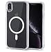 Produktbild JProtect Magnetische Handyhülle für iPhone XR für Magsafe Hülle/Stoßfeste iPhone XR Hülle für MagSafe Transparent/Durchsichtige Case für Apple iPhone XR Hülle Magnet/Handy Hülle iPhone XR Magnetisch