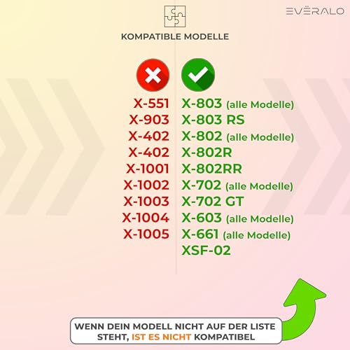 Everalo Kompatibel mit Xlite 802rr Visier - x803 - x802 - x802r - x702 - x661 - x603 - xsf 02 - Helmvisier Nolan Kompatibel Pinlock Ready (Schwarz 30%)