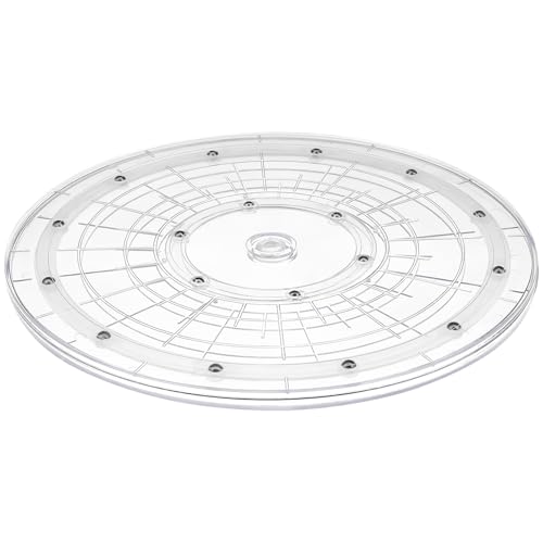 Image of 12 inch Acrylic Clear Lazy Susan Turntable