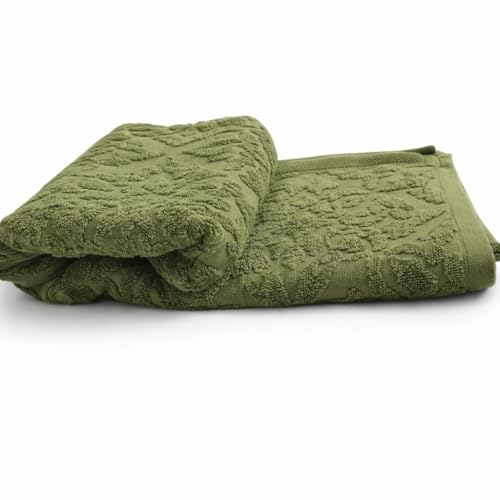 Image of Towels for Bath | Towels for Bath Large Size Bath Towel - Soft & Absorbent | 600 GSM | 1 Piece Bath Towel for Men /Women | 70 cms x 140 cms - Sage Green