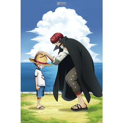 GB eye- ONE PIECE - Póster Shanks & Luffy (91,5 x 61 cm)