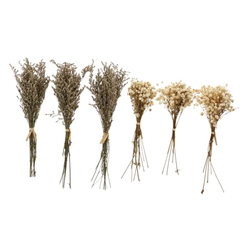 Alipis 6pcs Ramo de Flores Secas Elegante Babys Breath miniatura 1