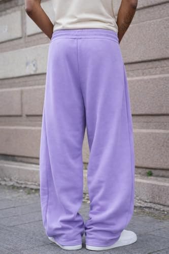 Image of Rockwell Men's Baggy Sweatpants | Cotton Terry Relaxed Fit Joggers for Men | Oversized Streetwear Track Pants | Casual Gym & Everyday Wear| 007