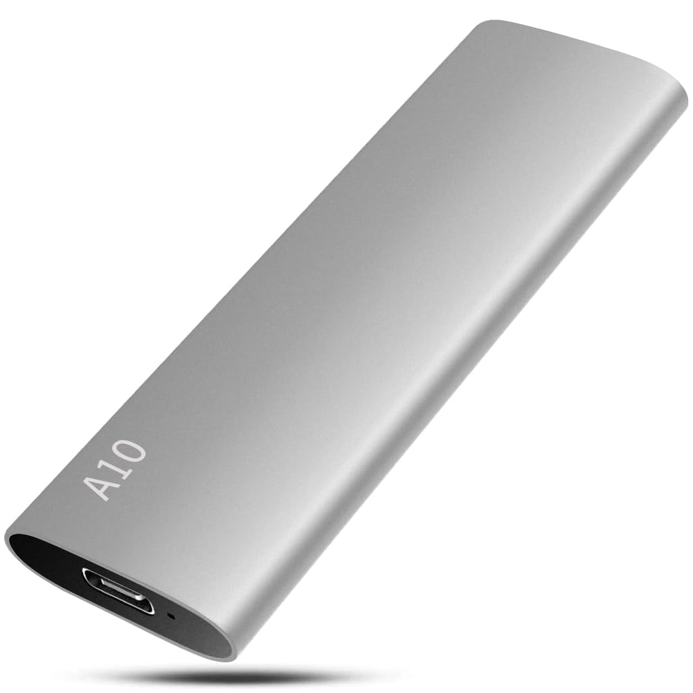 4TB External Hard Drive Ultra Slim Portable Hard Disk USB 3.0 HDD Storage High Speed Compatible with PC, Desktop, Laptop