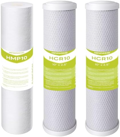 5-Stage 100 GPD RO Water Filter Set For APEC ROES-100 System - Replaces FILTER-MAX-ES100, 3/8" Output