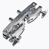 Naguud Silver Cymbal Stand Multi-clamp, Drum Mounting Clamp Mount Holder, Adjustable Quick Release Percussion Accessories for Toms, Cowbell,Cymbal Stands