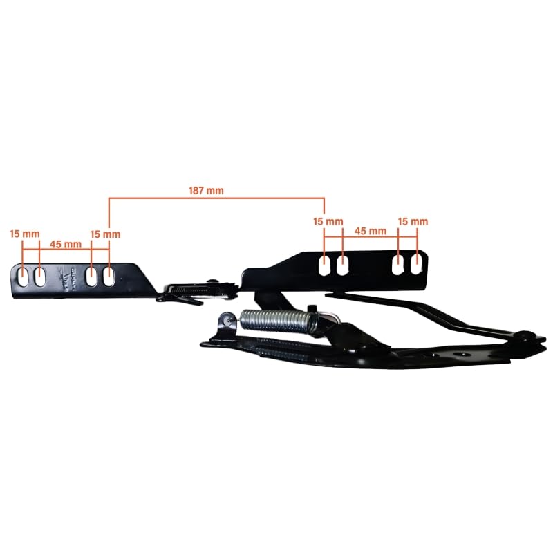 SCM Creations - Par de nudillos de clic clac nsm con 2 tornillos de seguridad