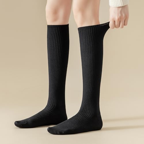 Image of Compression Socks for Women&girl, 50% cotton Knee High Long Support Socks