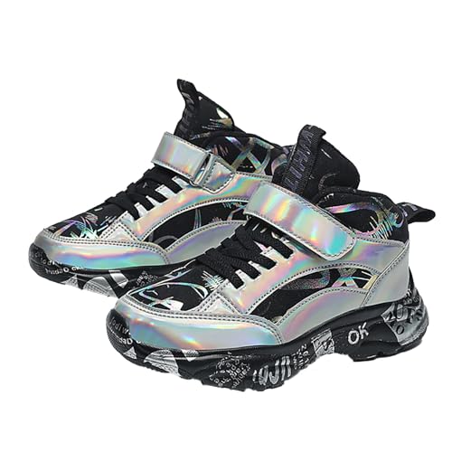 Boys’ Winter Boots High Top Fleece Lined Thickened Leather Waterproof Slip Resistant Sole for Snow Cold Weather2