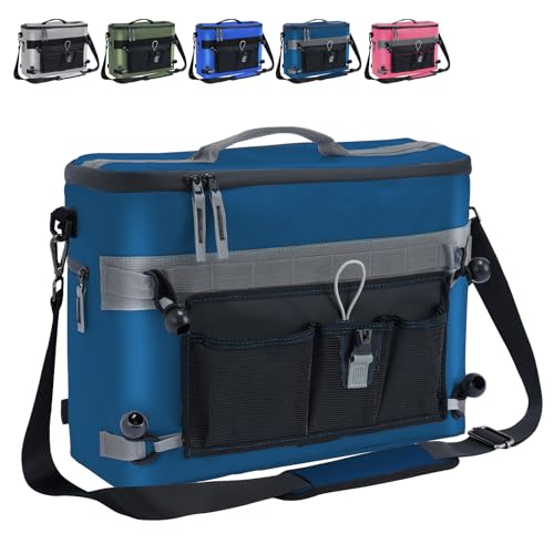 Dreizack Kayak Cooler Behind Seat for Kayak with Lawn Chair Style Seat Cooler Bag Behind Seat Splash Seat Ice Chest Cooler Kayak Accessories for Kayaking Camping Travel Beaches