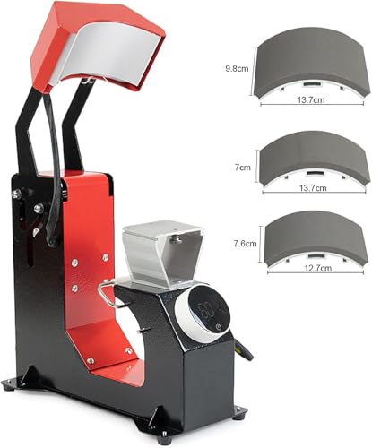 Máquina térmica automática para gorras con 3 platinas miniatura 5