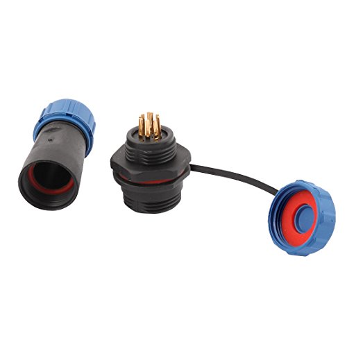 Adaptador conector aviación 9 terminales 500V AC SP1311/P miniatura 2