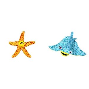 Outward Hound Floatiez Stingray and Starfish Bundle, Medium Outward Hound Floatiez Stingray and Starfish Bundle Medium