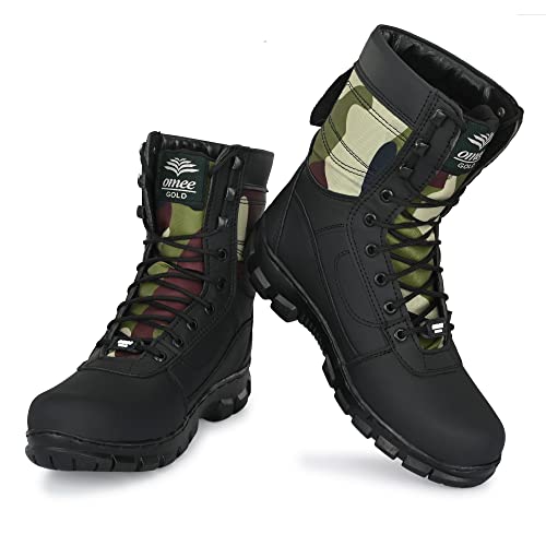 Image of OMEE GOLD Military Army Tactical Combat Boots for Mens Camouflage