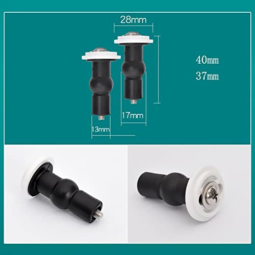 Image of 5xfix Toilet Seat Hinges Screws Universal Accessories Replaces Home