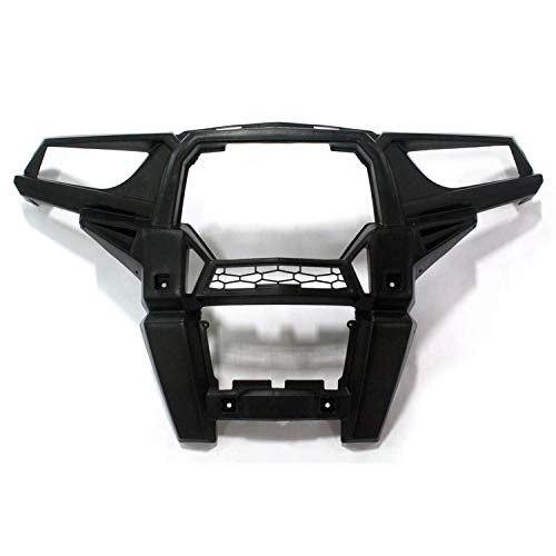 Polaris Front Fascia Routered Assembly, Gloss Black, Genuine OEM Part 5452675-070, Qty 1